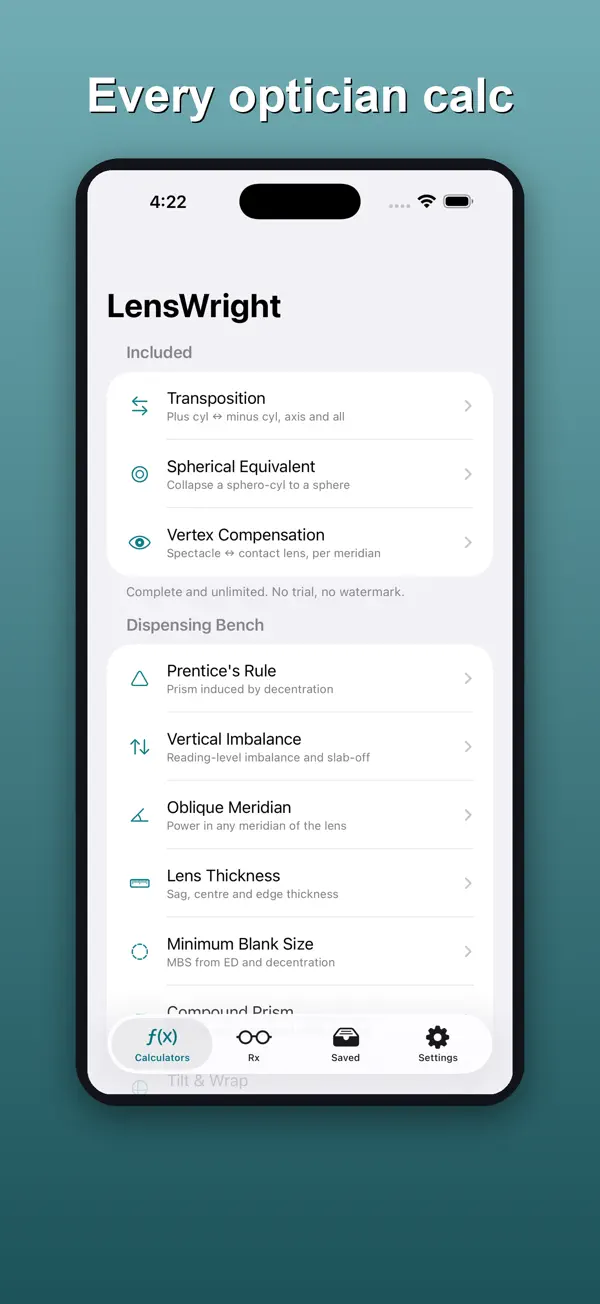 LensWright screenshot 1 of 3